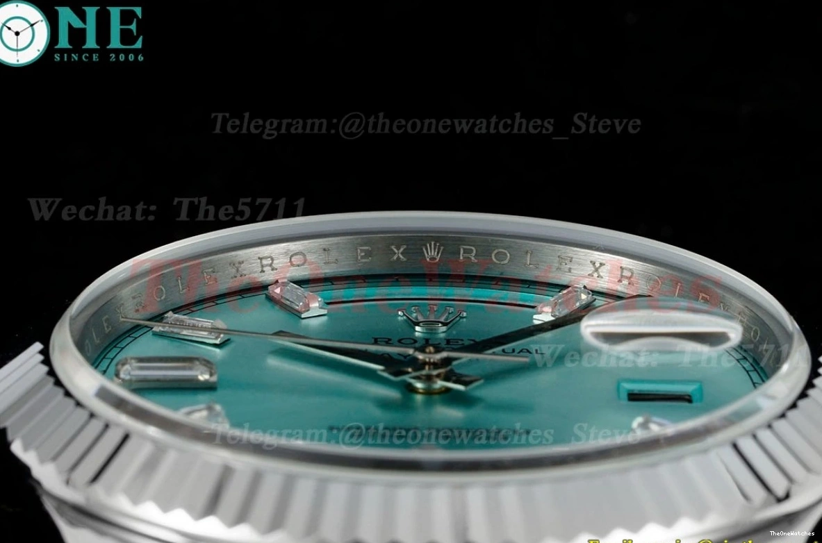 VR3255 Blue 228236 V4 SS (Gain Ice Dia 40mm SS Weight) DayDate JDF 0501